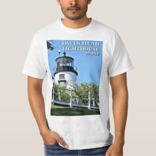 Phare de Owls Head, Maine T-Shirt