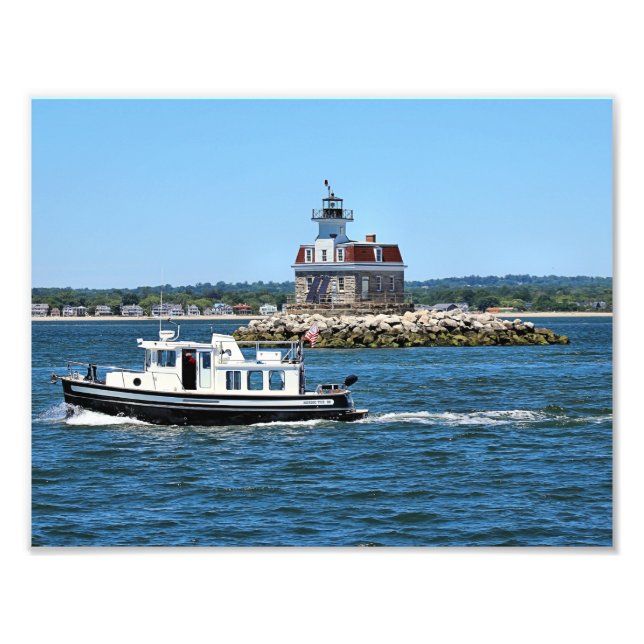 Phare de Penfield Reef, Connecticut Photo (Devant)