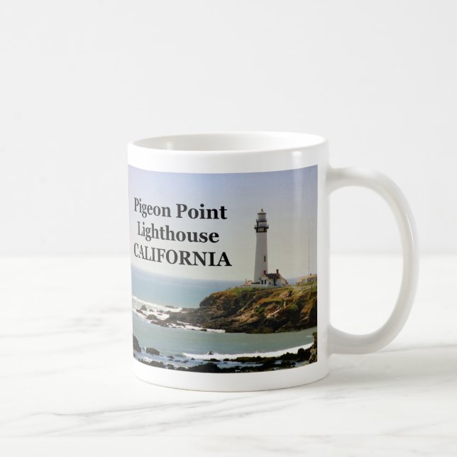 Phare de Pigeon Point, Californie Mug (Droite)