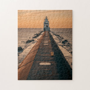 Phare de plage de Puzzles pittoresques Photographe