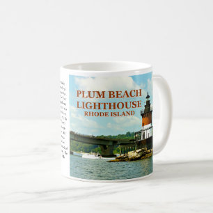 Phare de Plum Beach, Rhode Island Mug