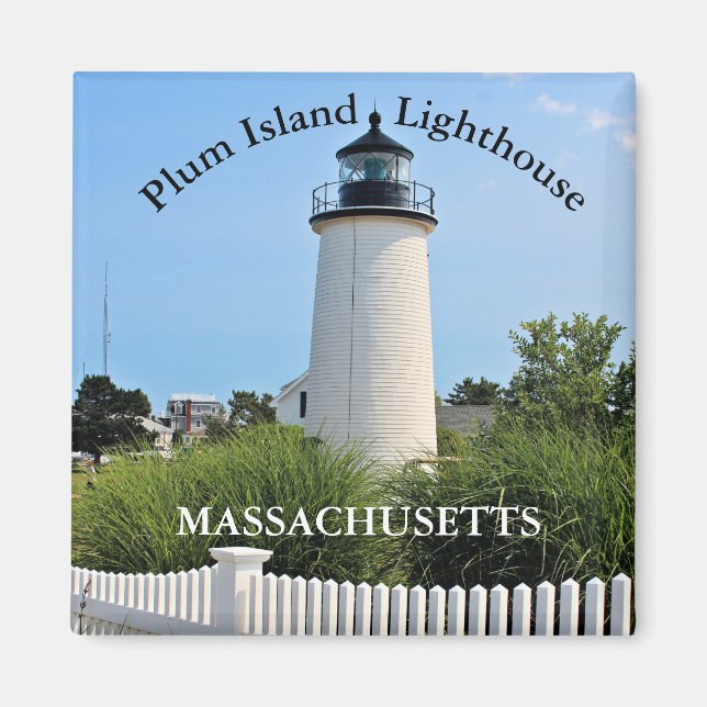 Phare de Plum Island, Magnet du Massachusetts (Devant)