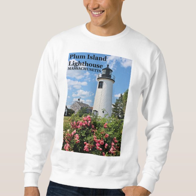 Phare de Plum Island, Sweatshirt du Massachusetts (Devant)