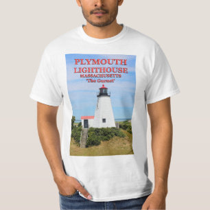 Phare de Plymouth, , T-shirt Massachusetts
