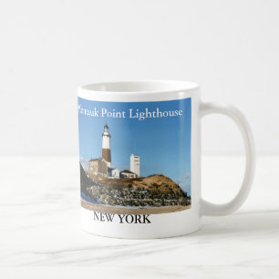 Phare de point de Montauk, tasse de New York