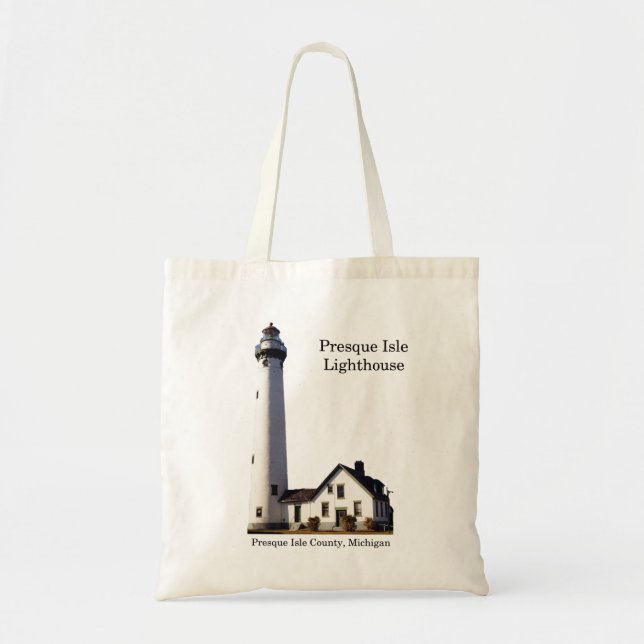 Phare de Presque Isle coupé sac fourre-tout (Devant)