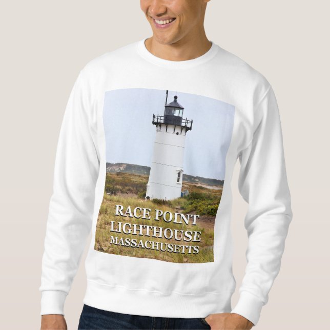 Phare de Race Point, Sweatshirt du Massachusetts (Devant)