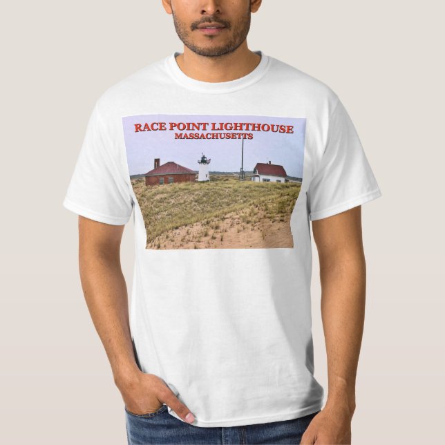 Phare de Race Point, T-shirt Massachusetts (Devant)