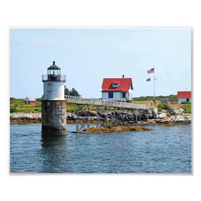 Phare de Ram Island, Maine Imprimer Photo (Devant)