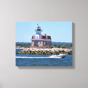Phare de récif de Penfield, copie de toile du