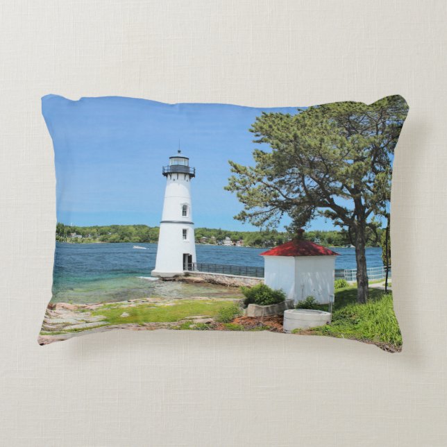 Phare de Rock Island, Coussin de New York (Dos)