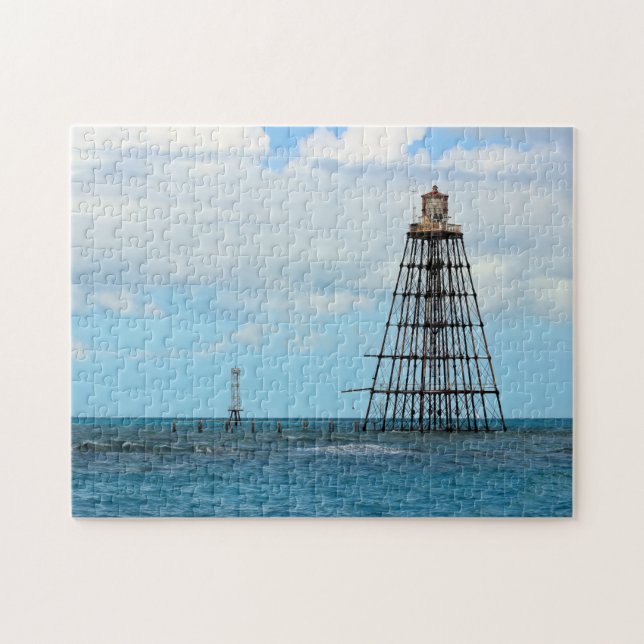 Phare de Sand Key, Floride Puzzle (Horizontal)