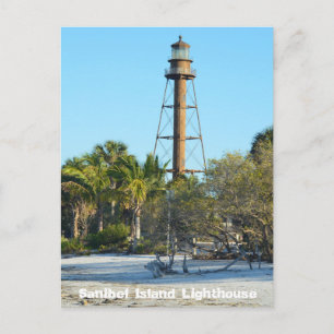 Phare de Sanibel Island - Carte postale Floride