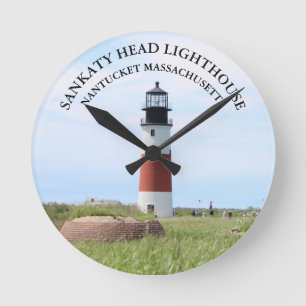 Phare de Sankaty Head, horloge murale Nantucket MA