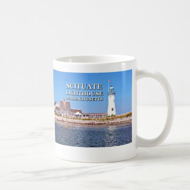 Phare De Scituate, Massachusetts Mug (Droite)