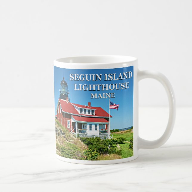 Phare de Seguin Island, Maine Mug (Droite)