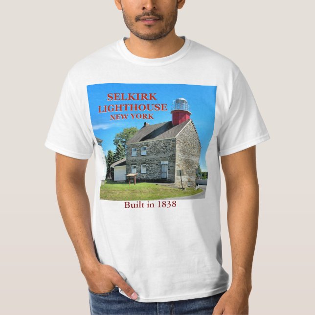 Phare de Selkirk, New York T-Shirt (Devant)