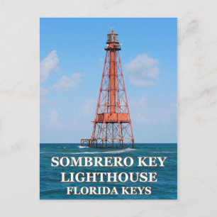 Phare de Sombrero Key, Floride Carte postale