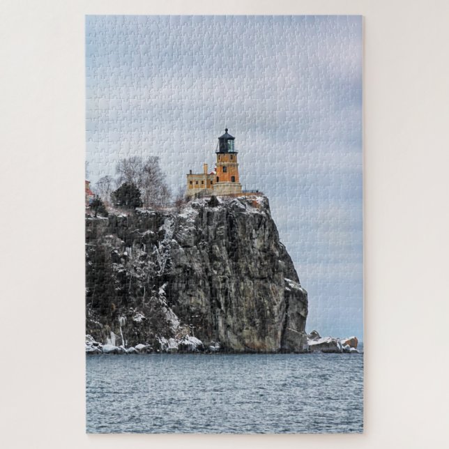 Phare de Split Rock Minnesota Puzzle (Vertical)