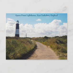 Phare de Spurn Point, Yorkshire, Carte postale