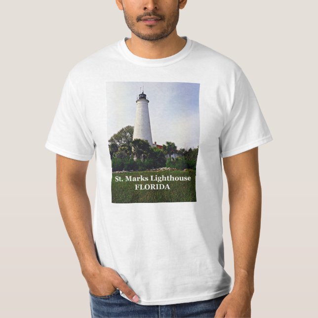 Phare de St. Marks, T-Shirt Floride (Devant)