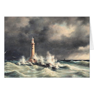 Phare de Stora Balt, carte postale fine art
