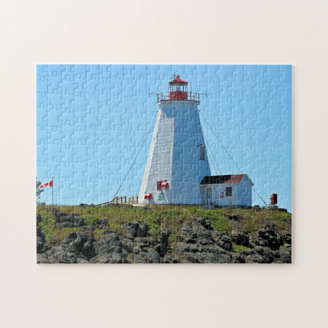 Phare de Swallowtail Grand Manan Jigsaw Puzzle (Horizontal)