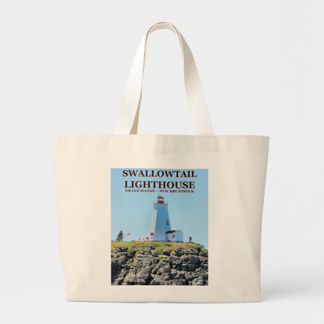 Phare de Swallowtail Grand Manan N.B. Sac fourre-t (Devant)