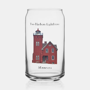 Phare de Two Harbors peut verre