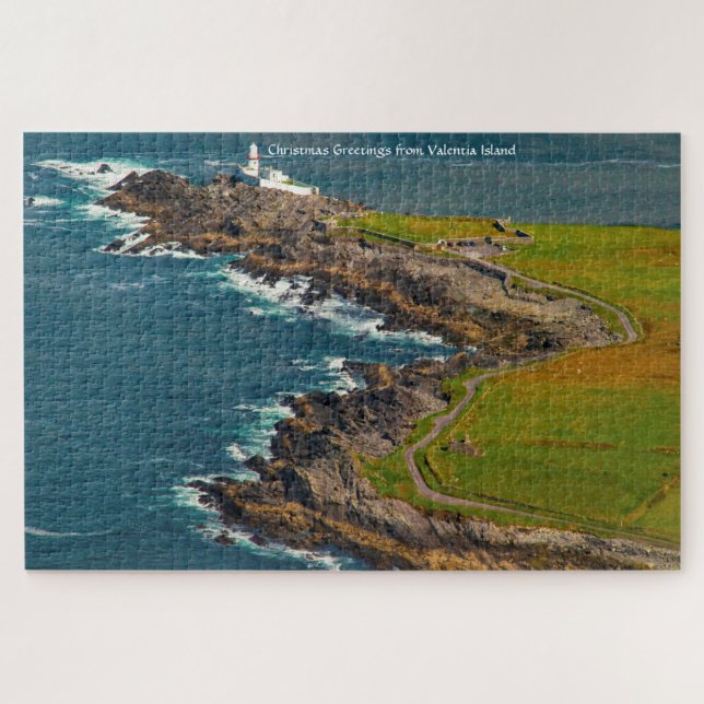 Phare de Valentia Island Kerry. Jigsaw Puzzle (Horizontal)