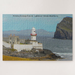 Phare de Valentia Island Kerry. Jigsaw Puzzle