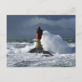 Phare des Pierres Noires Finistère Frankreich Postkarte