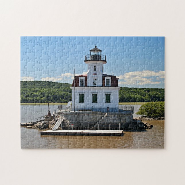 Phare d'Esopus Meadows, New York Jigsaw Puzzle (Horizontal)