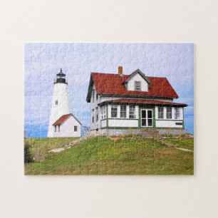 Phare d'île de boulangers, puzzle du Massachusetts
