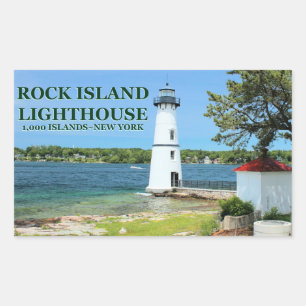 Phare d'île de roche, autocollants de New York