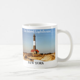 Phare d'île du feu, tasse de New York