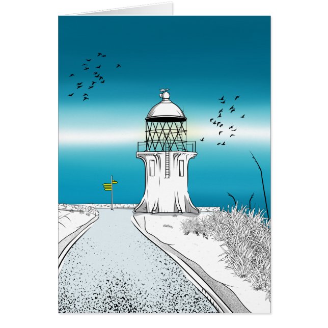 Phare du Cap Reinga Nouvelle-Zélande (Devant)