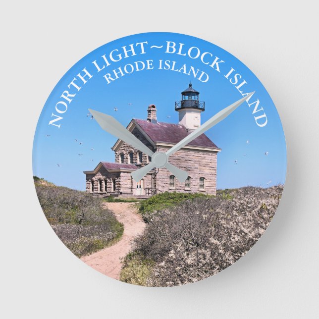 Phare du Nord, bloc de l'île RI Horloge murale (Recto)