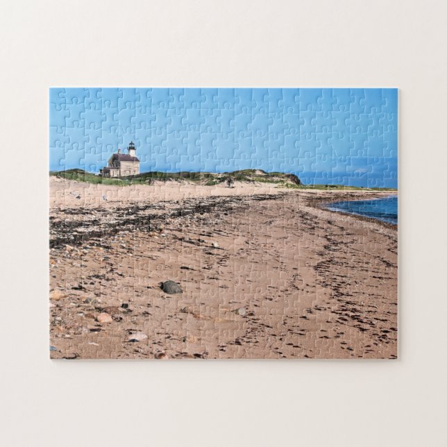 Phare du nord, puzzle de l'Île de Block RI (Horizontal)