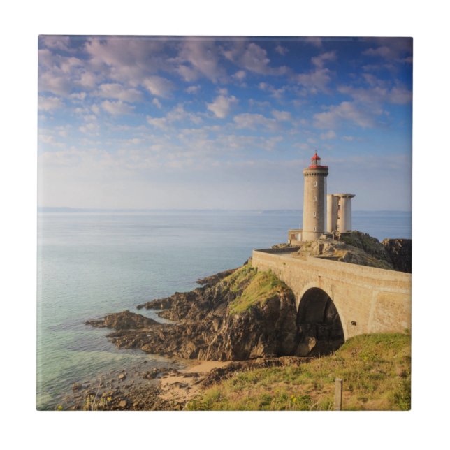 Phare du Petit Minou (Minou Leuchtturm) | Fliese (Vorderseite)