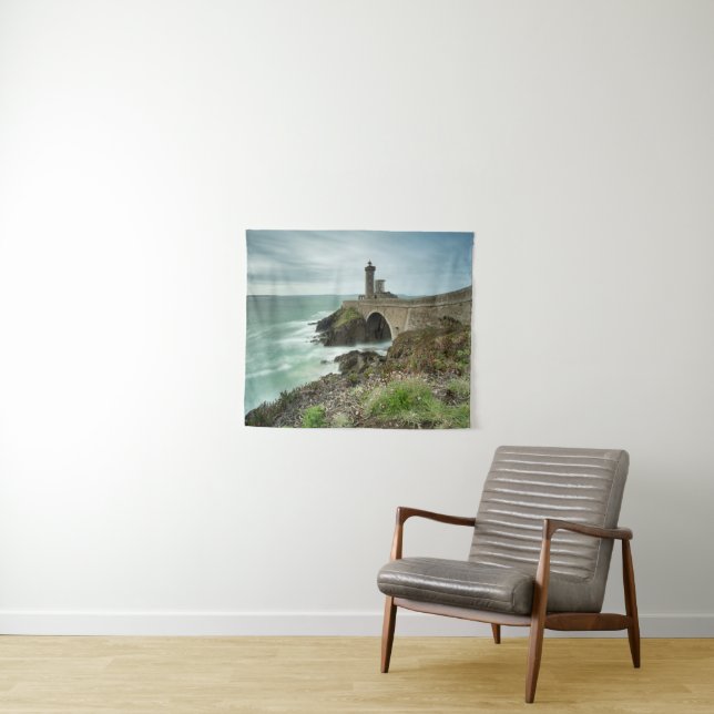Phare du Petit Minou Wandteppich (Beispiel (Horizontal))