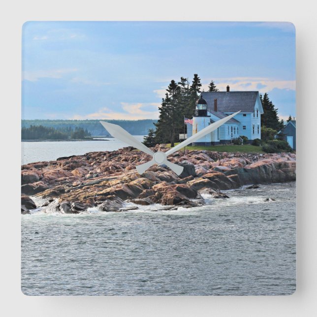 Phare du port d'hiver, horloge du Maine (Recto)