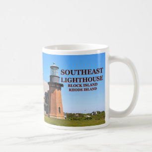 Phare du sud-est, Block Island, RI Mug
