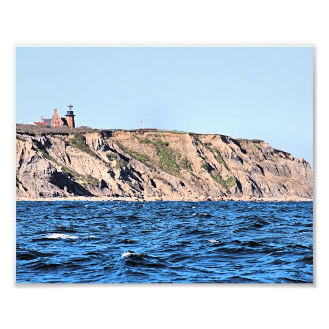 Phare du Sud-Est, Block Island RI Photo Print (Devant)