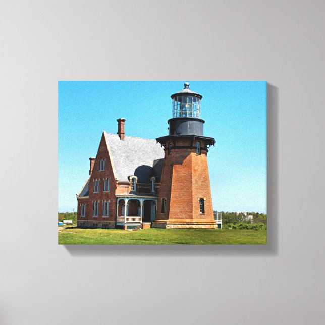 Phare du Sud-Est, toile enrobée de Block Island (Recto)