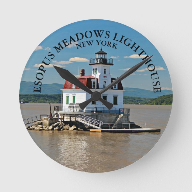 Phare Esopus Meadows, horloge murale de New York (Recto)