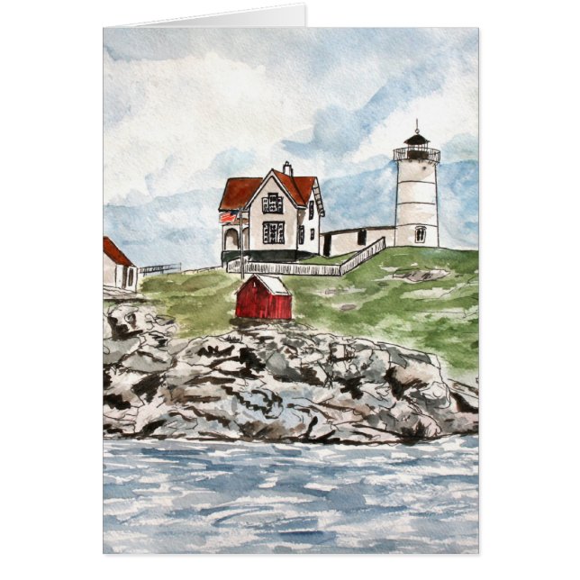 Phare Maine de Neddick de cap (Devant)