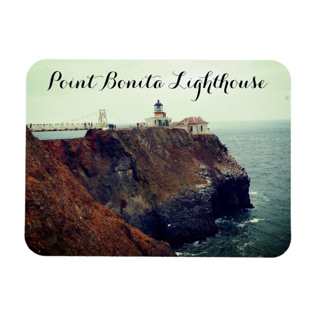 Phare Point Bonita #1-2 Magnet (Horizontal)