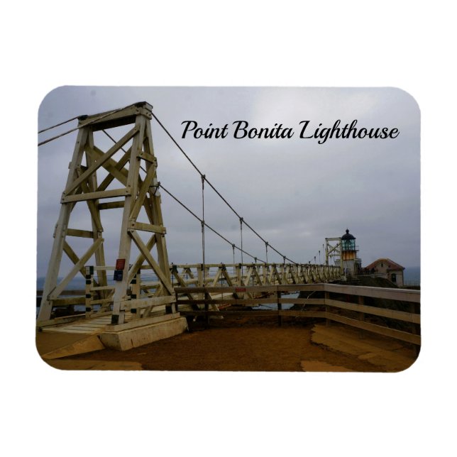 Phare Point Bonita #2-2 Magnet (Horizontal)