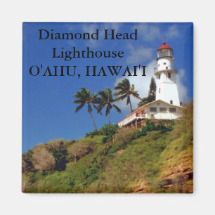 Phare principal de diamant, O'ahu, aimant de